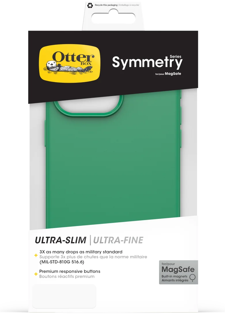 OtterBox Symmetry MagSafe Apple iPhone 15 Pro Max Hoesje Groen afbeelding 9