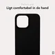 NEKIT Apple iPhone 15 Hoesje met MagSafe Back Cover Dun Zwart afbeelding 8