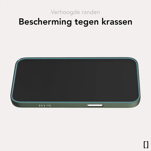 NEKIT Apple iPhone 15 Pro Hoesje met MagSafe Back Cover Dun Groen afbeelding 9
