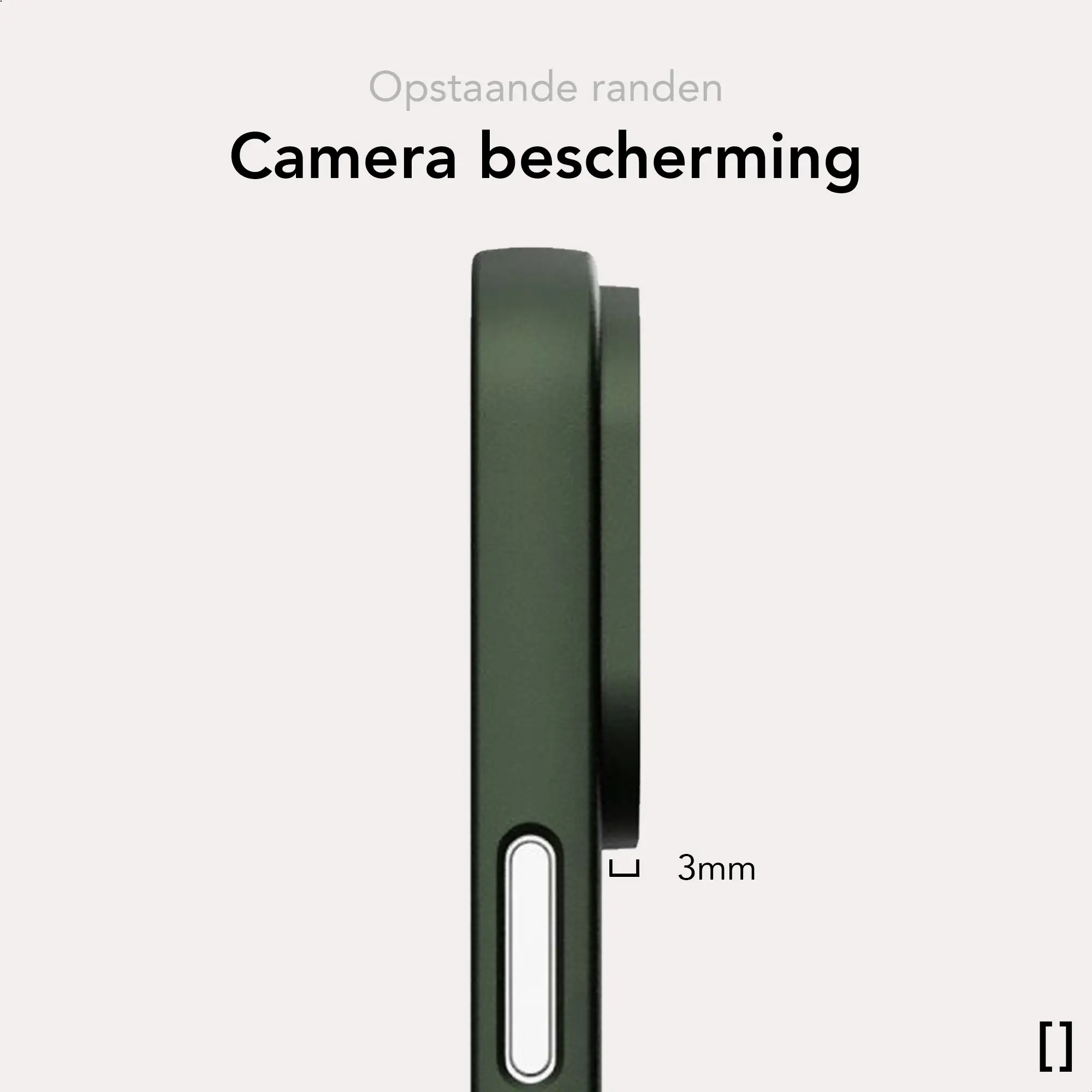 NEKIT Apple iPhone 15 Pro Hoesje met MagSafe Back Cover Dun Groen afbeelding 7