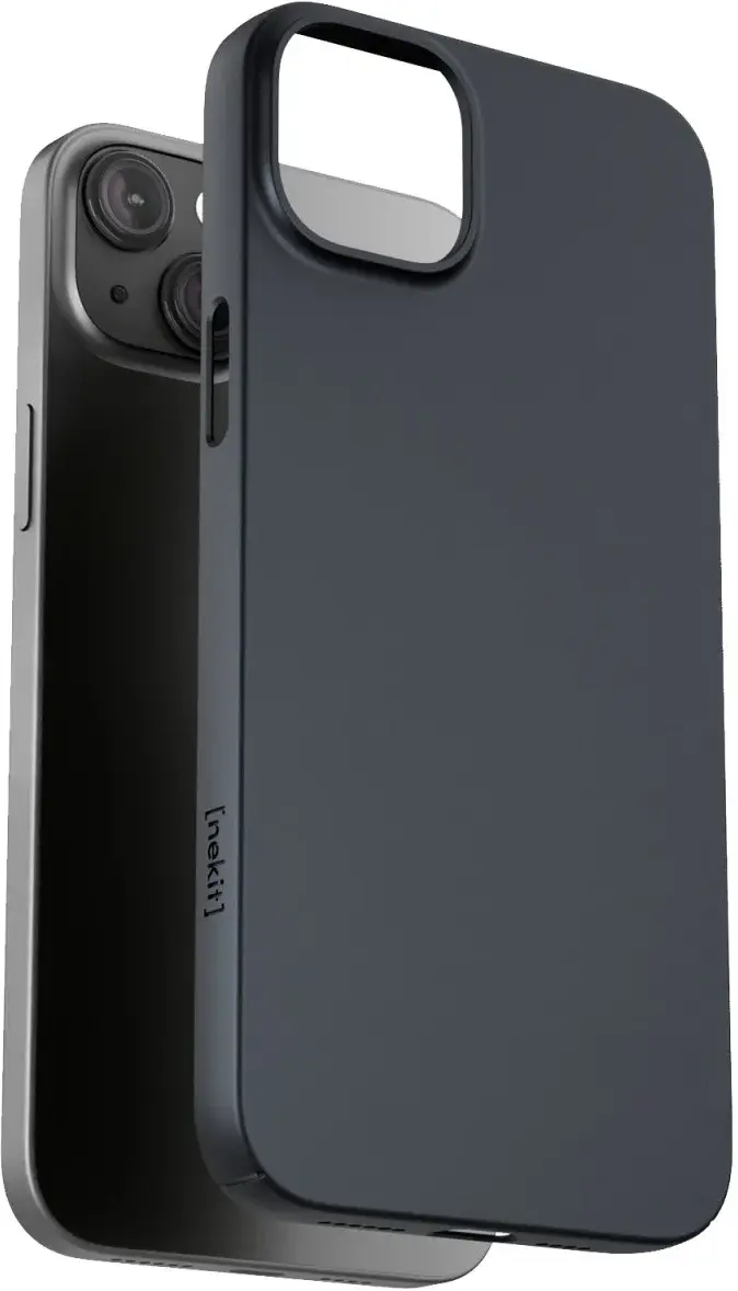 NEKIT Apple iPhone 15 Plus Hoesje met MagSafe Back Cover Dun Blauw afbeelding 2