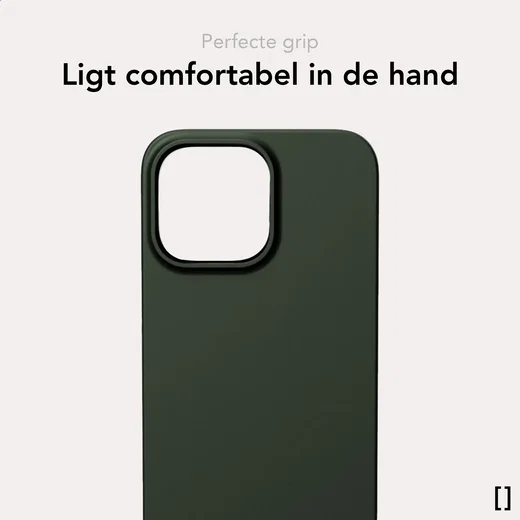 NEKIT Apple iPhone 15 Plus Hoesje met MagSafe Back Cover Dun Groen afbeelding 8