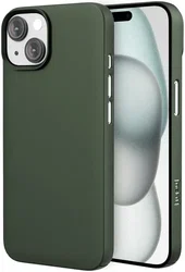 NEKIT Apple iPhone 15 Plus Hoesje met MagSafe Back Cover Dun Groen afbeelding