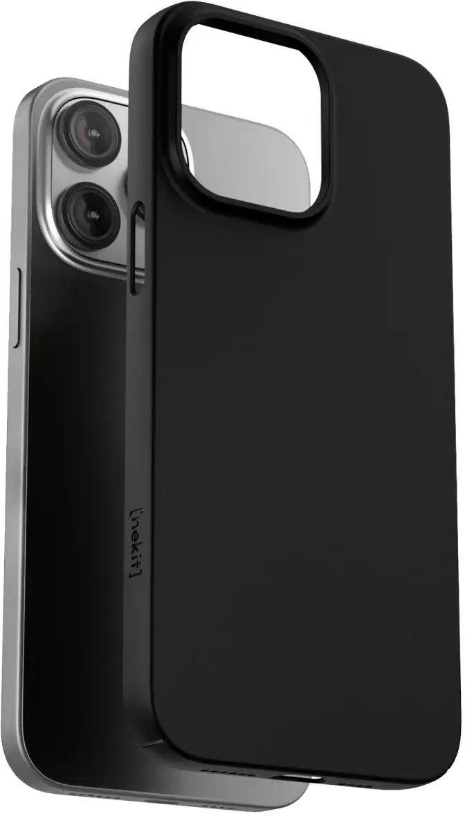 NEKIT Apple iPhone 15 Pro Max Hoesje met MagSafe Back Cover Dun Zwart afbeelding 2
