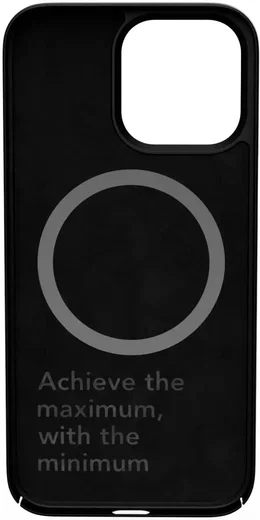 NEKIT Apple iPhone 15 Pro Max Hoesje met MagSafe Back Cover Dun Zwart afbeelding 13