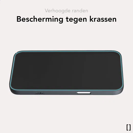 NEKIT Apple iPhone 15 Pro Max Hoesje met MagSafe Back Cover Dun Blauw afbeelding 9