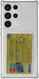 Samsung Galaxy S23 Ultra Hoesje Dun TPU met Pasjeshouder Transparant afbeelding 2