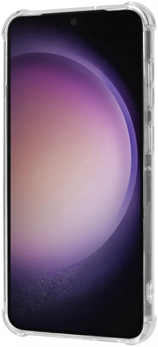 Samsung Galaxy S23 Hoesje Dun TPU met Pasjeshouder Transparant afbeelding 7
