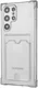 Samsung Galaxy S22 Ultra Hoesje Dun TPU met Pasjeshouder Transparant afbeelding 2