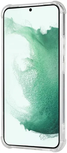 Samsung Galaxy S22 Plus Hoesje Dun TPU met Pasjeshouder Transparant afbeelding 4