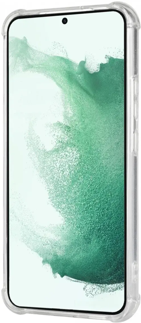 Samsung Galaxy S22 Hoesje Dun TPU met Pasjeshouder Back Cover Transparant afbeelding 7