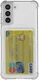 Samsung Galaxy S21 Hoesje Dun TPU met Pasjeshouder Transparant afbeelding 2