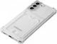 Samsung Galaxy S21 Hoesje Dun TPU met Pasjeshouder Transparant afbeelding 8