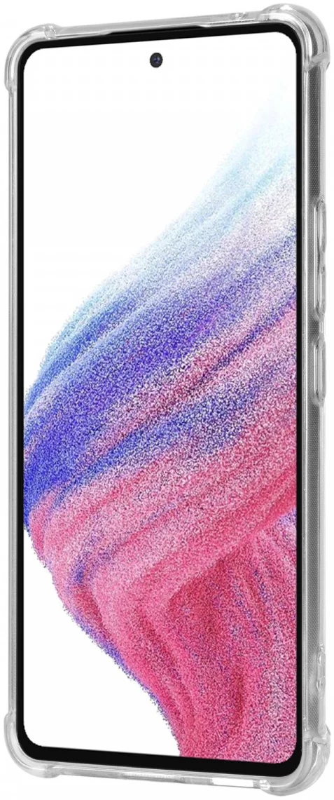 Samsung Galaxy A53 Hoesje Dun TPU met Pasjeshouder Transparant afbeelding 8