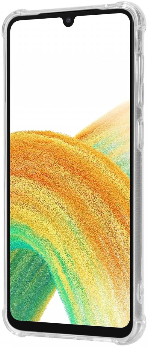Samsung Galaxy A33 Hoesje Dun TPU met Pasjeshouder Transparant afbeelding 7