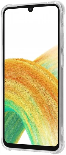 Samsung Galaxy A33 Hoesje Dun TPU met Pasjeshouder Transparant afbeelding 7
