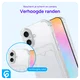 Samsung Galaxy A33 Hoesje Dun TPU met Pasjeshouder Transparant afbeelding 6