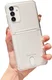 Samsung Galaxy A13 4G Hoesje Dun TPU met Pasjeshouder Transparant afbeelding 2