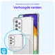 Samsung Galaxy A52 Hoesje Dun TPU met Pasjeshouder Transparant afbeelding 3
