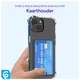 Apple iPhone 15 Hoesje Dun TPU met Pasjeshouder Back Cover Transparant afbeelding 5