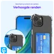 Apple iPhone 15 Hoesje Dun TPU met Pasjeshouder Back Cover Transparant afbeelding 6