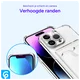 Apple iPhone 14 Pro Hoesje Dun TPU met Pasjeshouder Transparant afbeelding 4