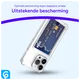 Apple iPhone 14 Pro Hoesje Dun TPU met Pasjeshouder Transparant afbeelding 5