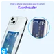 Apple iPhone 13 Mini Hoesje Dun TPU met Pasjeshouder Transparant afbeelding 6
