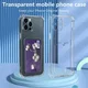 Apple iPhone 12 Pro Max Hoesje Dun TPU met Pasjeshouder Transparant afbeelding 4