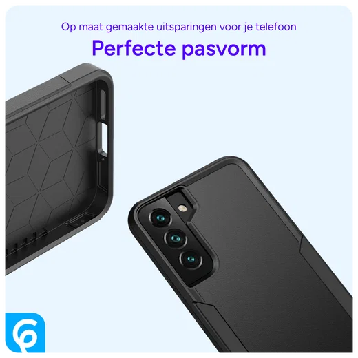 Samsung Galaxy S23 Hoesje Schokbestendige Hardcase Back Cover Zwart afbeelding 8