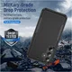 Samsung Galaxy A54 Hoesje Schokbestendige Hardcase Back Cover Zwart afbeelding 2