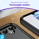 Samsung Galaxy A14 Hoesje Schokbestendige Hardcase Back Cover Zwart afbeelding 5