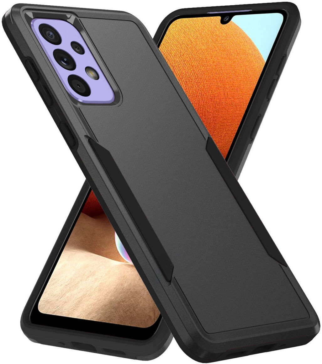Samsung Galaxy A53 Hoesje Schokbestendige Hardcase Back Cover Zwart afbeelding 1