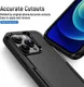 Apple iPhone 15 Pro Hoesje Schokbestendige Hardcase Back Cover Zwart afbeelding 6