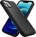 Apple iPhone 15 Hoesje Schokbestendige Hardcase Back Cover Zwart
