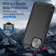 Apple iPhone 15 Hoesje Schokbestendige Hardcase Back Cover Zwart afbeelding 3