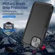 Apple iPhone 14 Hoesje Schokbestendige Hardcase Back Cover Zwart afbeelding 2