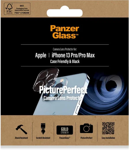 PanzerGlass Apple iPhone 13 Pro / 13 Pro Max Camera Protector Glas afbeelding 2
