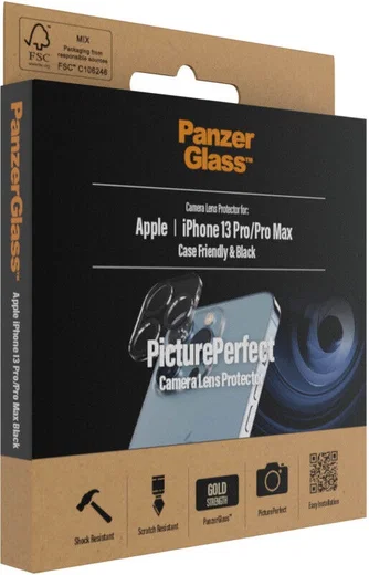 PanzerGlass Apple iPhone 13 Pro / 13 Pro Max Camera Protector Glas afbeelding 6
