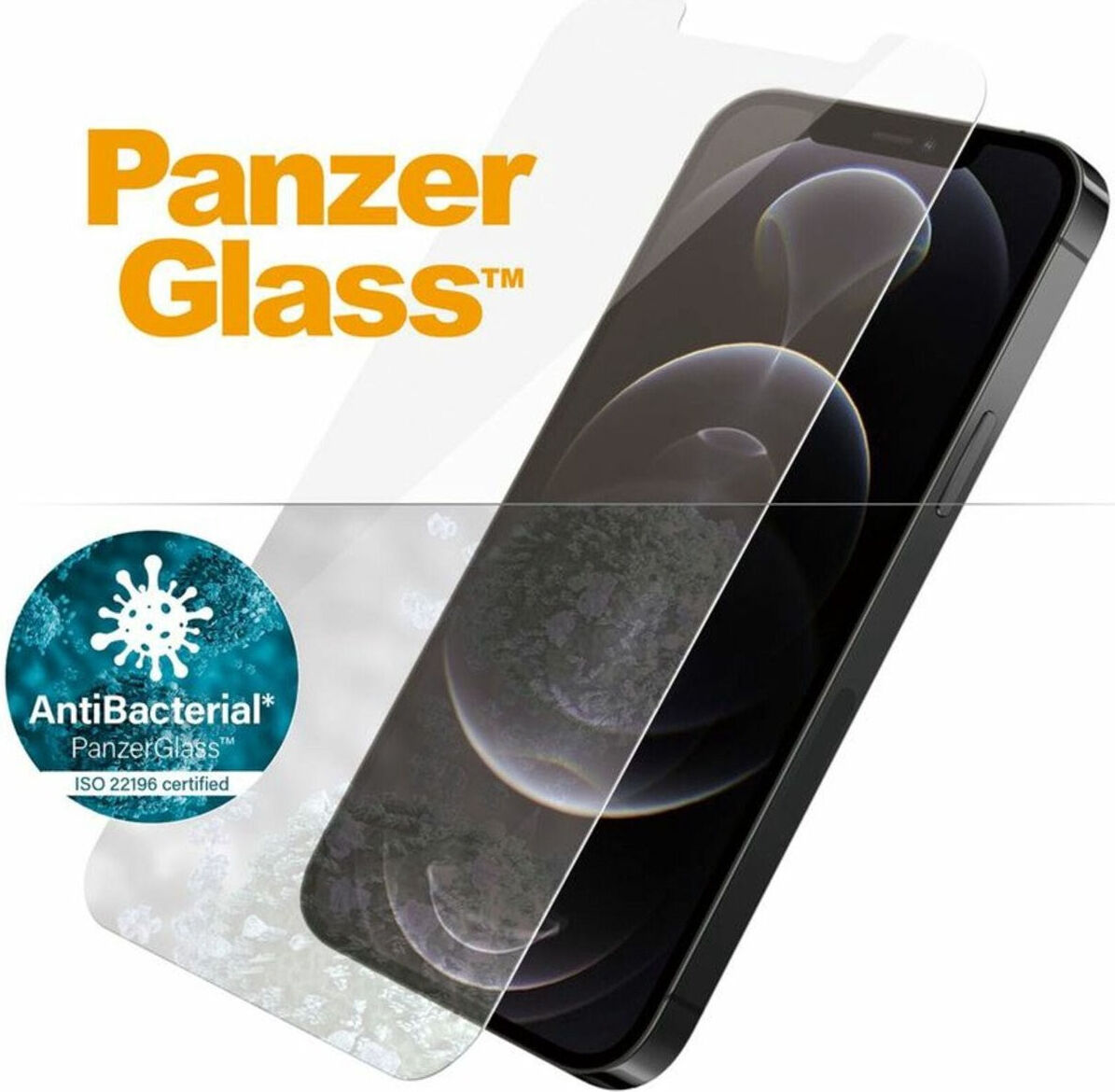 PanzerGlass Apple iPhone 12 / 12 Pro Screen Protector Privacy Zwart afbeelding 3