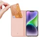 Dux Ducis Skin Pro Apple iPhone 15 Hoesje Portemonnee Book Case Roze afbeelding 2