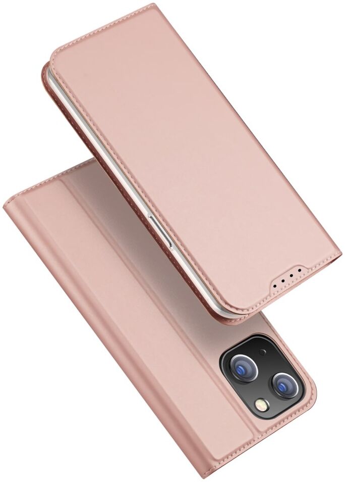 Dux Ducis Skin Pro Apple iPhone 15 Hoesje Portemonnee Book Case Roze afbeelding 4