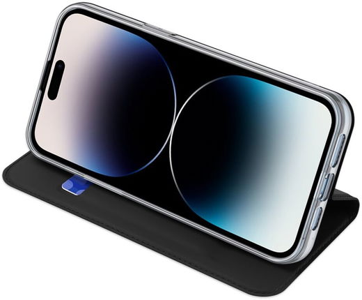 Dux Ducis Skin Pro Apple iPhone 15 Pro Hoesje Portemonnee Zwart afbeelding 5