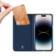 Dux Ducis Skin Pro Apple iPhone 15 Pro Hoesje Portemonnee Blauw afbeelding 2