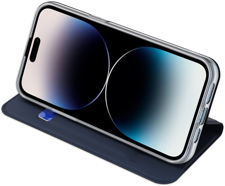 Dux Ducis Skin Pro Apple iPhone 15 Pro Hoesje Portemonnee Blauw afbeelding 5