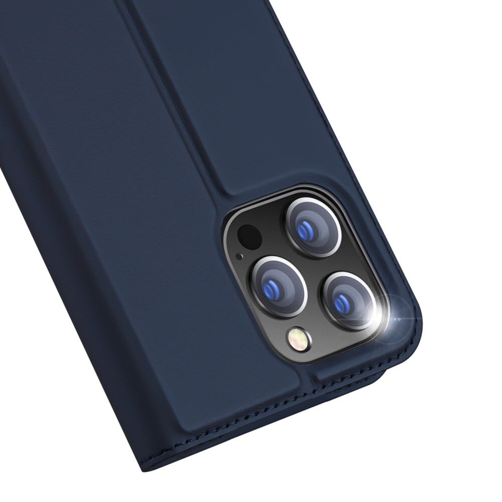 Dux Ducis Skin Pro Apple iPhone 15 Pro Hoesje Portemonnee Blauw afbeelding 9