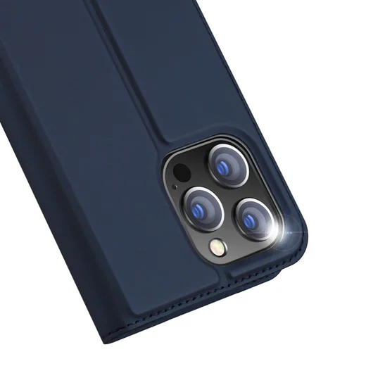 Dux Ducis Skin Pro Apple iPhone 15 Pro Hoesje Portemonnee Blauw afbeelding 9