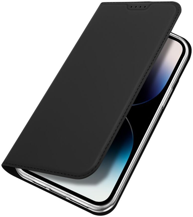Dux Ducis Skin Pro Apple iPhone 15 Pro Max Hoesje Portemonnee Zwart afbeelding 1