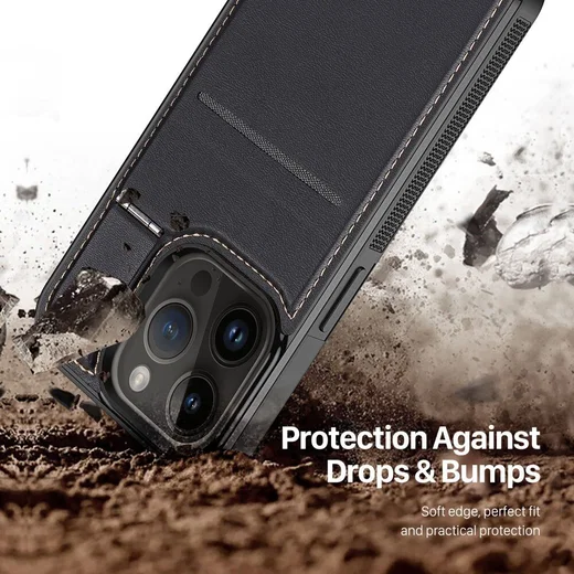 Dux Ducis Rafi iPhone 13 Pro Max Hoesje MagSafe Pasjeshouder RFID afbeelding 7