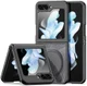 Dux Ducis Aimo Samsung Galaxy Z Flip 5 Hoesje MagSafe Back Cover Zwart afbeelding 1